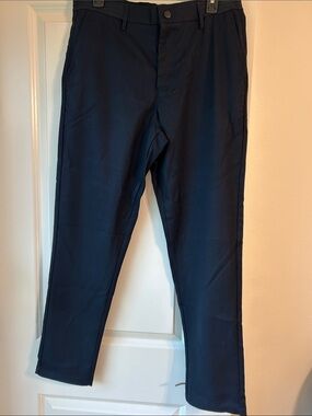 edge Men's Navy Chinos